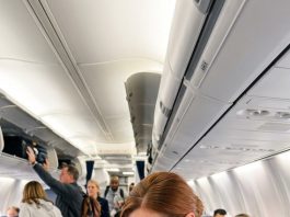 My heart pounded when the flight attendant leaned in during boarding and whispered, “Get off this plane now!” I thought it was a sick joke until tears filled her eyes as she begged, “Please, I’m begging you!” Twenty minutes later, the terrifying truth unfolded…