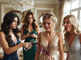 Three hours before my daughter Chloe’s prom, my niece Zoe deliberately poured an entire glass of dark cranberry juice all over her custom twelve hundred dollar designer dress. The crimson liquid soaked instantly into the delicate white silk, ruining months of anticipation in a single malicious second.