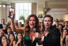 A hotel key glinted between my husband’s fingers for barely two seconds, spelling an instant end to our twelve years of marriage. Twelve minutes later, as he and his assistant vanished from the wedding party, I silently followed them upstairs.