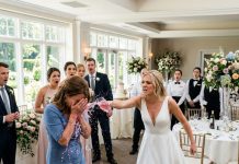 “At my sister’s wedding, she snatched her glass and flung the liquid into my face. “Relax—it’s just a joke.” As soon as I touched my skin, it began blistering red. I drove straight to the ER. 3 days later, police knocked on her door to ask about the chemical doctors found on me.