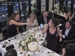 My brother’s wife stood up at our parents’ 40th anniversary dinner, called me a violent monster in front of everyone, never knowing I had quietly collected the proof that would destroy her forever.