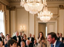 “Get away from my daughter!” I shouted at a barefoot boy touching her wheelchair. My nine-year-old daughter begged me to stop. Moments later, she stood up, leaving the entire ballroom speechless. But when I recognized the woman watching from the entrance, I realized my daughter’s recovery wasn’t the biggest secret in that room.