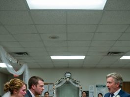 My family refused to come to my wedding because we held it at a nursing home for my grandfather. My father called me an embarrassment, but when my grandfather stood up and revealed the truth, everyone went pale.
