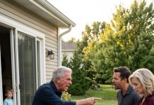My five-year-old grandson secretly called me from a closet. “Grandpa, Mommy’s hurt. Daddy says I’m not allowed to tell you.” When I arrived, my daughter was lying on the patio with a shattered leg. Her husband called it an accident, but the surgeon later revealed her injuries told a very different story.