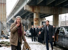 SHE HAD ONLY $7, A STALE SANDWICH, AND ONE THIN BLANKET—YET THE HOMELESS GRANDMOTHER GAVE EVERYTHING TO A BADLY INJURED YOUNG MAN WHO BEGGED HER NOT TO LEAVE HIM TO DIE IN THE SNOW. THREE YEARS LATER, A BLACK ROLLS-ROYCE RETURNED TO THE BRIDGE WHERE SHE SLEPT. WHEN SHE SAW WHO HAD COME BACK FOR HER, HER TREMBLING HANDS LET GO OF EVERYTHING.