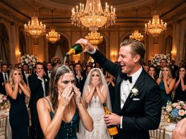 My brother thought pouring champagne on my head at his wedding would force me to sign over my inheritance. He laughed hysterically until a federal lawyer at Table 4 stood up and asked him if he enjoyed committing felonies.