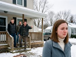 On Christmas Eve, my three brothers threw my suitcase into the freezing snow and screamed, “You’re nothing but a freeloader! Don’t ever come back!” I left without saying a word. The next morning, they called me 47 times in a row—desperate to undo the biggest mistake of their lives.