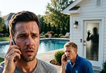 My pool guy called whispering that someone was knocking from inside my locked pool house with the secret knock only my 7-year-old son knows—except my son was supposed to be on a cruise 700 miles away.