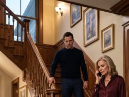 I lay bleeding at the bottom of the staircase after my husband shoved me. My mother-in-law called my father and demanded he take his worthless daughter home. Dad gave her one warning. She laughed at him, never realizing that the man she was insulting controlled the financing behind her family’s business.