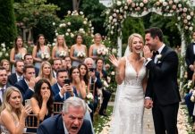 My wife was lying in the mud with her cane six feet away while my son stood beside his new bride laughing. Minutes later, a venue employee pulled me aside and showed me what they had done before the ceremony.