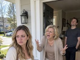 “Get out of my house! Your brother needs your room!” my mother screamed, throwing my belongings onto the porch. I’d spent $158,000 saving her home from foreclosure. Now she refused to repay me. I quietly picked up my suitcase and smiled. She’d forgotten what she’d signed…