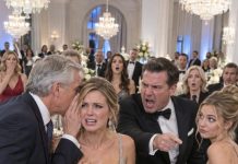 My husband’s secretary deliberately spilled scalding coffee down my dress at our company gala. Instead of helping me, my CEO husband protected her and shouted, “You should’ve moved!” Everyone froze. Then our $300 million investor approached me and whispered something that made my husband turn pale…