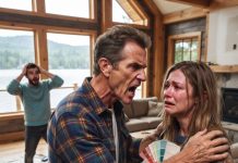 I bought a lake house in secret—then came home to find my daughter picking paint colors for my rooms. “We thought you wouldn’t mind,” she said. I asked them to leave, called a locksmith, then changed every lock.