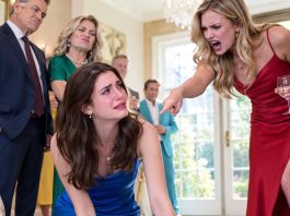 “If you weren’t here, no one would miss you,” my sister snarled before slamming my plate of food onto the dining floor. My parents sneered in agreement. But five minutes later, a stranger named Abby Bennett walked into the room, and my family’s faces drained of all color.