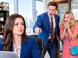 My younger brother texted the family group chat: “Don’t come to the weekend barbecue. My new wife says you’ll make the whole party stink.” The next morning, when he and his wife walked into my corporate office for an urgent meeting, she screamed.