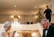 My father refused to call 911 when my spinal brace broke at my sister’s wedding. Instead, he worried about the photographs while the bride livestreamed me crying on the floor. Minutes later, the police arrived, and their $186,000 credit card secret began unraveling in front of the groom.