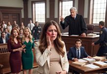They Slapped the Pregnant Wife in Court—Until the Judge Rose to His Feet and Revealed Who She Really Was
