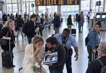 I sobbed at the station, missing my train and my own wedding. I texted my fiancé. A stranger leaned over, pointing: “I know that man.” I went completely still. He said: “Come with me. You need to see this…”