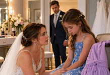 One hour before my wedding, my 11-year-old daughter removed her lavender dress and whispered, “Mom, Garrett said I don’t belong in your new family.” I confronted my fiancé, but his cruel response was nothing compared to what I discovered he’d secretly arranged with her father…