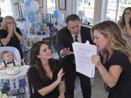 After my husband’s funeral, I went to my sister’s son’s first birthday party, and she stood up and said, “My son is your husband’s child. So he gets 25% of your $680K house.” She even showed me his will. I smiled. “Very well then.” My attorney tried to…