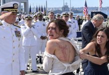 My sister tore my shirt off my back in front of twenty Navy officers, exposing the scars I hid for five years, and my father just looked away until a four-star admiral walked over and saluted me.