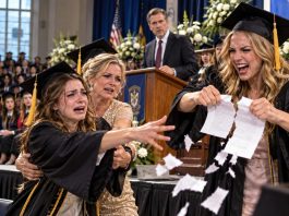 “You think tearing up my $120,000 job offer makes us equal?” I shouted as my sister laughed and Mom held me back. Then the CEO stepped onto the stage and said, “Actually, I came here to make an announcement about her.”