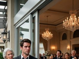I wasn’t welcome at my brother’s wedding until Grandma threatened to boycott it. My mother immediately warned me to behave. Then Ryan stood up and announced that our parents had gifted him the house they threw me out of thirteen years ago. I quietly reached into my jacket for a folder that could change everything.