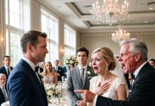At her wedding, my sister introduced me to her boss as the “family embarrassment” while my parents laughed. Her boss froze the room with five words: “Interesting… because you’re fired.”