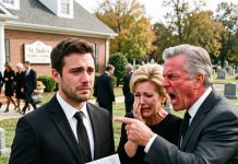 My parents strutted into the funeral demanding the $150M in the name of “family.” They had no idea he had already signed it all away—until 15 minutes later.