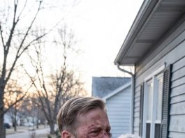 He texted me to never come back, but the next morning he was pounding on my door with blood on his hands.