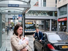 Five days postpartum, my husband left me holding our newborn on a freezing city bus while he drove my Maybach to his family’s grand dinner. Clutched to my chest in the rattling bus aisle, I dialed my dad in tears: “Dad, please…”