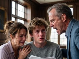 “That Envelope Belongs With the Family!” Walter Bennett’s Son Screamed the Instant the Late Millionaire’s Estate Attorney Handed the Sealed Document to My Seventeen-Year-Old Boy, Causing the Entire Funeral Reception to Fall Completely Silent as Hostility and Raw Chaos Instantly Erupted