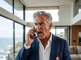 My entitled son-in-law demanded I prepare my $2.4M coastal home for his 18 uninvited frat buddies, so I let him arrive—only for his CEO to meet him at the gate with a firing squad notice.