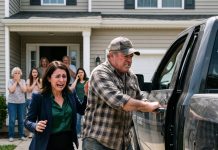 When I submitted the inventory of my mother’s estate following her funeral, my aggressive uncle lunged at me, pinning my dominant hand in the door of a truck. With all his might, he slammed the door shut—deliberately shattering the bones in my wrist—in a desperate attempt to coerce me into surrendering a house worth hundreds of thousands of dollars. Little did he know that the niece whom the entire family looked down upon—dismissing her as nothing more than a lowly court clerk—was, in fact, a sitting judge. That brutal act of violence ultimately paved the way for a grim, tear-filled prison sentence, bringing a definitive end to his ruthless extortion scheme.