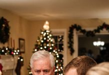 My son brought his fiancée home for Christmas, and she seemed absolutely flawless. But my heart sank the moment he placed his glass on his napkin. That was our secret family distress signal. He was silently begging for help… something was terribly wrong.