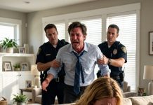 My husband laughed when he read a text saying, “My mistress wants me to leave you tonight.” I stayed silent. The next morning at 7 am, two police officers walked into his office: “Sir, we need to talk about the embezzlement.”