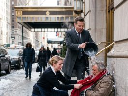 On a freezing Christmas night, hotel staff poured ice water over a homeless man—unaware that the only maid who saved him held the key to an empire.