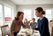At our family dinner, my sister’s boyfriend asked what I did for a living. My mom laughed and said, Let’s not ruin everyone’s appetite. They all laughed. A week later, I bought the house she desperately wanted. I invited them to brunch and asked, Is this your rejected loan application?