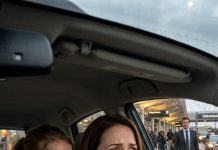 After I dropped my husband at the airport, my eight-year-old daughter whispered, “Mom, we can’t go home.