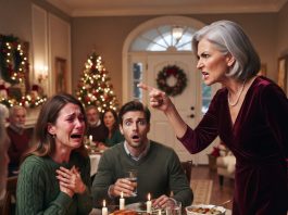 “Maybe you should learn the rules again,” my daughter-in-law said calmly as I was about to sit at the Christmas table I’d cooked for since 4:30 a.m. But it was my house—so I silenced the room.