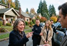 “SHE BURIED MY SON IN SECRET… THEN THE POLICE PUT HER IN HANDCUFFS.” My son married a “perfect” woman after 3 months and moved away. Just four weeks later, he died in a car crash. When I asked about his funeral, she said coldly: “It was yesterday. Close family only.” She thought she got away with it—until what I uncovered sent the cops straight to her door.