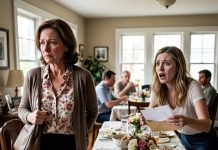 At Mother’s Day dinner, I found a place card with my name replaced by “The Burden.” My daughter smirked and said, “It suits you, Mom.” I simply smiled and replied, “Then here’s to our last Mother’s Day together.” I walked out, leaving one envelope behind. The moment she opened it, she screamed, “Mom!!!”
