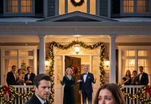 “Get that crying baby out of our house!” my mother screamed during her Christmas party. I stood outside with my newborn, still in pain from surgery, when a luxury car pulled up. My husband, missing for six months, stepped out and asked one terrifying question. Three days later, my parents were begging us for help.