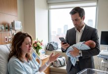 JUST FOUR HOURS AFTER I DELIVERED TWINS, MY HUSBAND IGNORED ONE CRYING BABY TO HOLD THE OTHER. THEN A TEXT FROM HIS MISTRESS REVEALED WHY: “USE THE HEALTHY BABY FOR THE FIRST REVEAL.” WHY DID HE CHOOSE ONLY ONE?