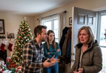 Mom, can you stay somewhere else this Christmas? My son asked me to leave so his wife’s family could spend the holidays in our home. I stood there, looking around the house my husband and I had built together, unable to believe what I was hearing. But I didn’t argue or ask him to reconsider. I simply nodded and said, Fine. Then I packed my things and walked away without a fight. But the very next day, everything changed…