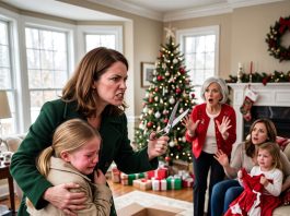 My MIL Ripped Off My Daughter’s Christmas Dress For Her Niece. I Wrapped My Crying Girl In A Coat, Grabbed Scissors, And Taught The Whole Family A Ruthless Lesson!
