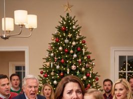 My father punched my three-year-old daughter and dragged her by the hair in front of sixty-eight Christmas guests. My sister actually clapped. I thought nothing could be worse than watching my family hurt my little girl. Then the police arrived and revealed someone had reported me as a dangerous mother hours before the attack.