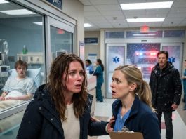 “Mom, They Put Me in an Ambulance…”—I Rushed Through the Blizzard, Terrified, Until the Nurse Saw Me