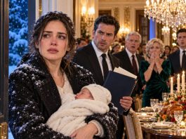 My newborn son was in my arms when my parents threw us out on Thanksgiving and forbade us from returning. I left without protest, disappearing into the snow—but two hours later, a lawyer rang their doorbell. The file he carried bore my father’s signature—and contained a document shattering their certainty about the ownership rights they had taken for granted.