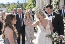 While I was volunteering overseas, my sister stole my wedding dress and married my wealthy fiancé—with our parents’ blessing. When I returned, she proudly introduced him as her husband, expecting me to break down. Instead, I burst out laughing. They had no idea who she’d actually married…